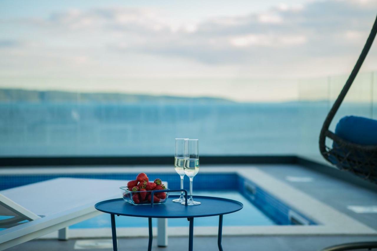 Holiday Home Olive Exclusive - 8 People, Heated Pool, Okrug Gornji, Sea View Trogir Kültér fotó